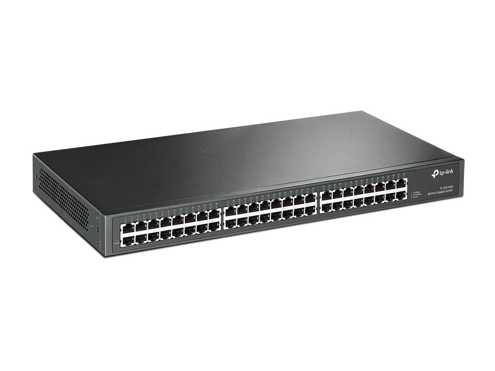 TP-Link TL-SG1048 – Switch – 48×GbE, 1U, Schwarz