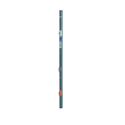 Bachmann BN7000 Rack-PDU (24×C13 + 6×C19), geschaltet, 3-phasig 32 A 400 V, 3 m, Eingang CEE 32-3 – schwarz