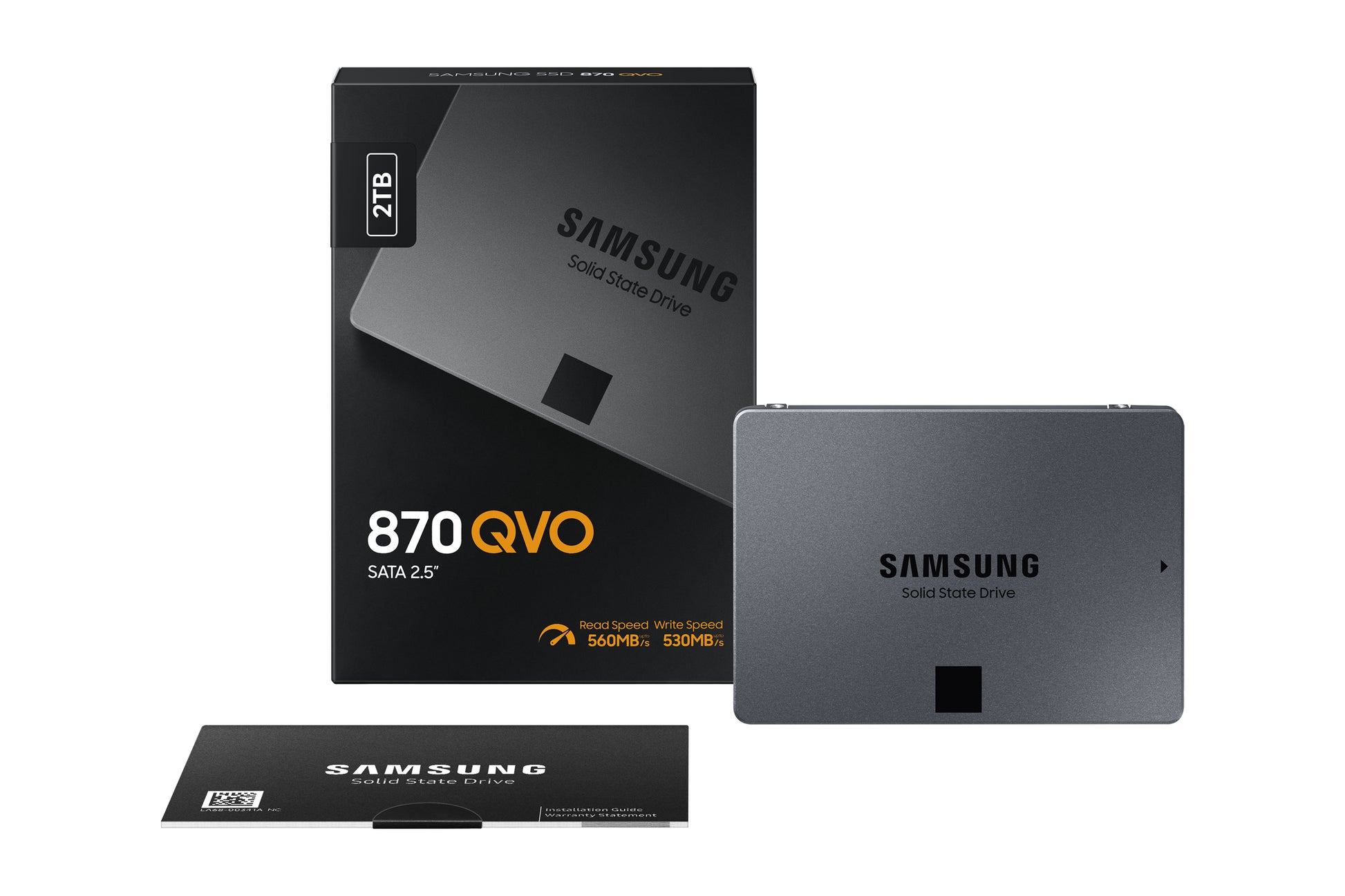 Samsung MZ-77Q2T0 – 2,5" SSD, SATA III, für PC/Laptop
