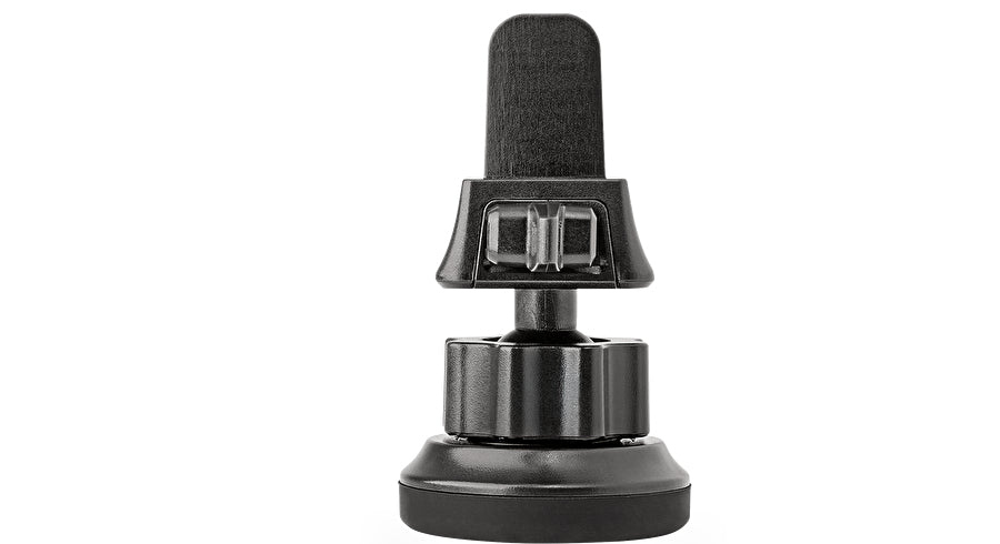 Wedo KFZ-Lüftungsgitter-Magnethalterung – universal, Ø 38 mm, H 65 mm, Kunststoff, schwarz