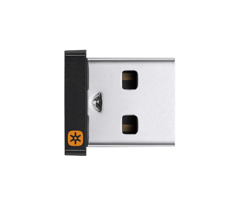 Logitech USB-Empfänger (Unifying) – Kabellos – Schwarz – für Mäuse und Tastaturen