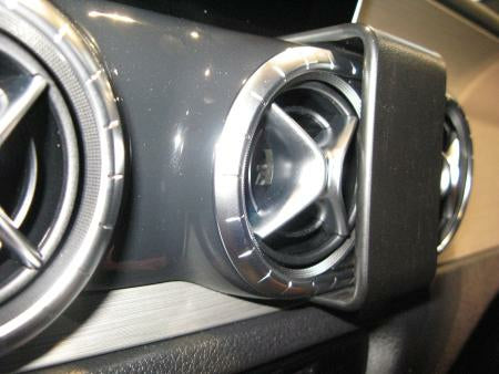 Brodit Auto-Halterung, Schraubbefestigung, passive Halterung – universal – Schwarz, ABS
