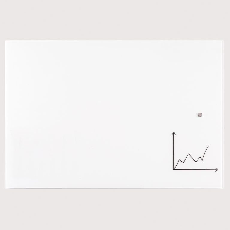 Franken Whiteboard – 240 × 120 cm, Glas, Wandmontage