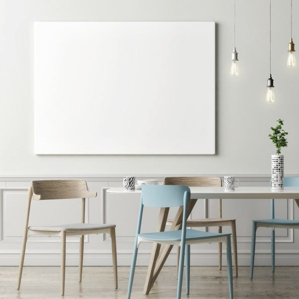 Franken Whiteboard – 240 × 120 cm, Glas, Wandmontage