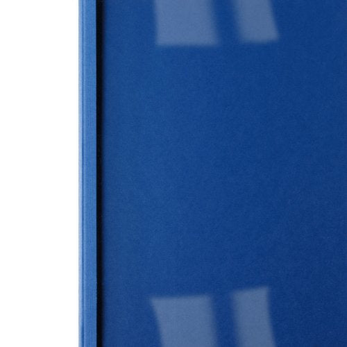 GBC Thermobindemappe – für ibiFile Abheftzunge – dunkelblau, Klarsichtfolie – 100 Stk.