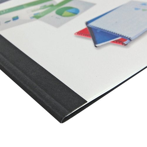 GBC Thermobindemappe – für ibiFile Abheftzunge – dunkelblau, Klarsichtfolie – 100 Stk.