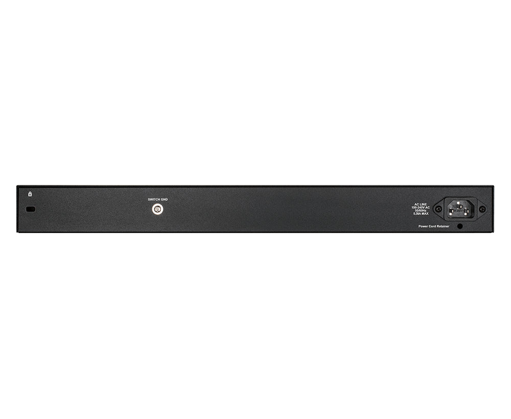 D-Link DGS-1210-28P – Verwalteter L2 Switch – 24× 1G, 4× SFP, PoE, PoE-Budget 193 W, 19", 1U