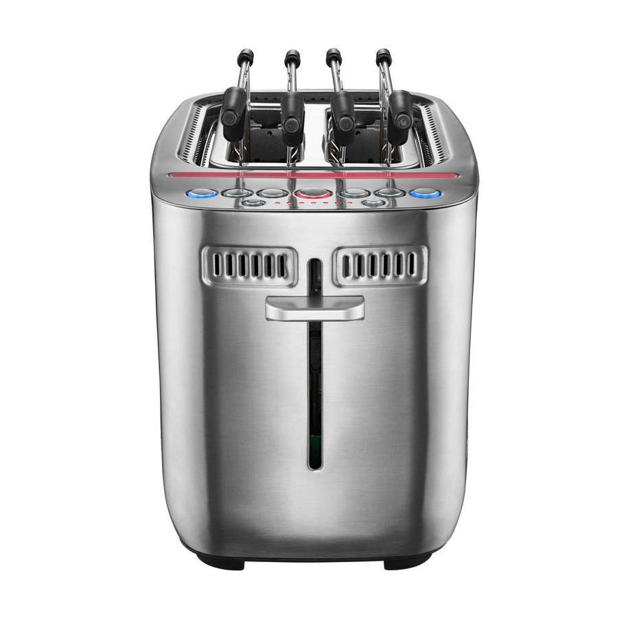 Solis Sandwichtoaster 8003 – 1635 W, 2 Scheiben, 7 Bräunungsstufen – Edelstahl
