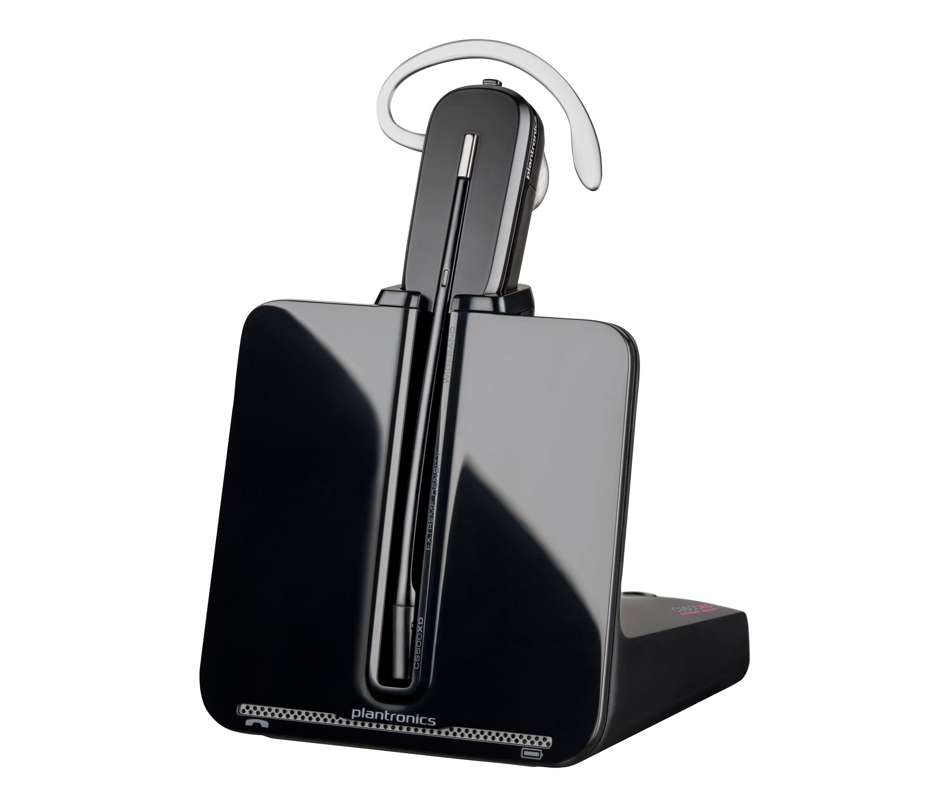 Poly CS540A – Mono Headset, Ohrbügel – DECT – mit Boom-Mikrofon, SoundGuard DIGITAL – Schwarz – bis 7 h