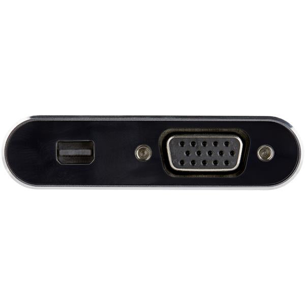 StarTech.com USB-C zu Mini DisplayPort + VGA Adapter – 4K (3840 × 2160) @ 60 Hz, DisplayPort 1.2, 2 Displays