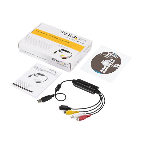 StarTech.com USB-Video-Capture-Adapter – S-Video/Composite zu USB