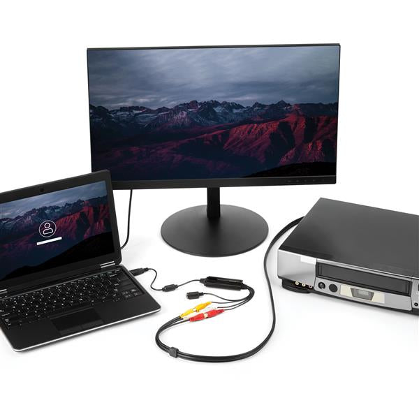 StarTech.com USB-Video-Capture-Adapter – S-Video/Composite zu USB