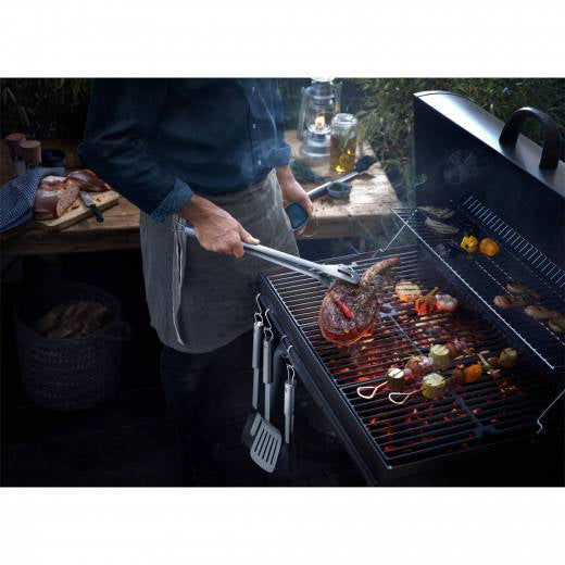 WMF Grillzange 44 cm, Cromargan (Edelstahl), spülmaschinenfest