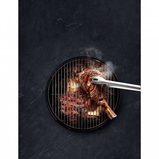 WMF Grillzange 44 cm, Cromargan (Edelstahl), spülmaschinenfest