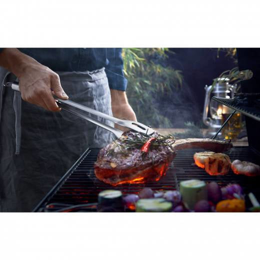 WMF Grillzange 44 cm, Cromargan (Edelstahl), spülmaschinenfest