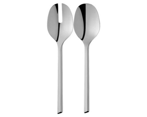 WMF Kineo Salatbesteck – Cromargan, 25 cm, silber, spülmaschinenfest, 2 Stk.