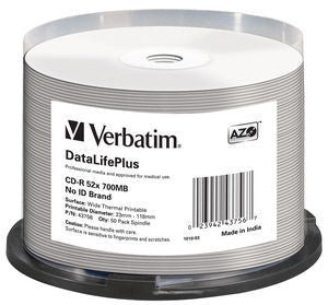 Verbatim CD-R – Spindel – 50 Stück