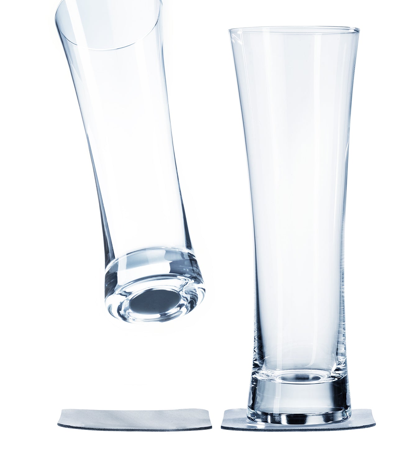 Silwy Bierglas – 0,33 l, Kristallglas, Transparent, 2-teilig