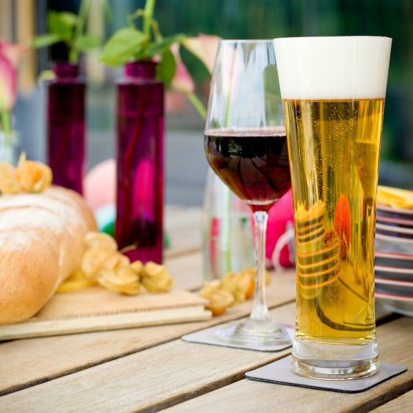 Silwy Bierglas – 0,33 l, Kristallglas, Transparent, 2-teilig