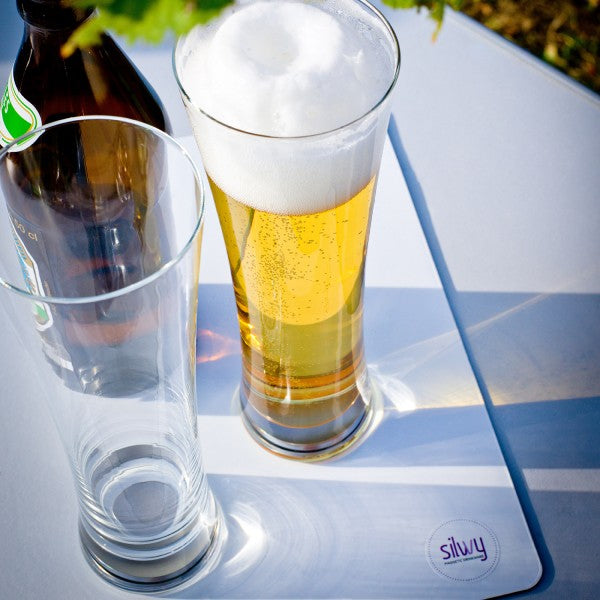 Silwy Bierglas – 0,33 l, Kristallglas, Transparent, 2-teilig
