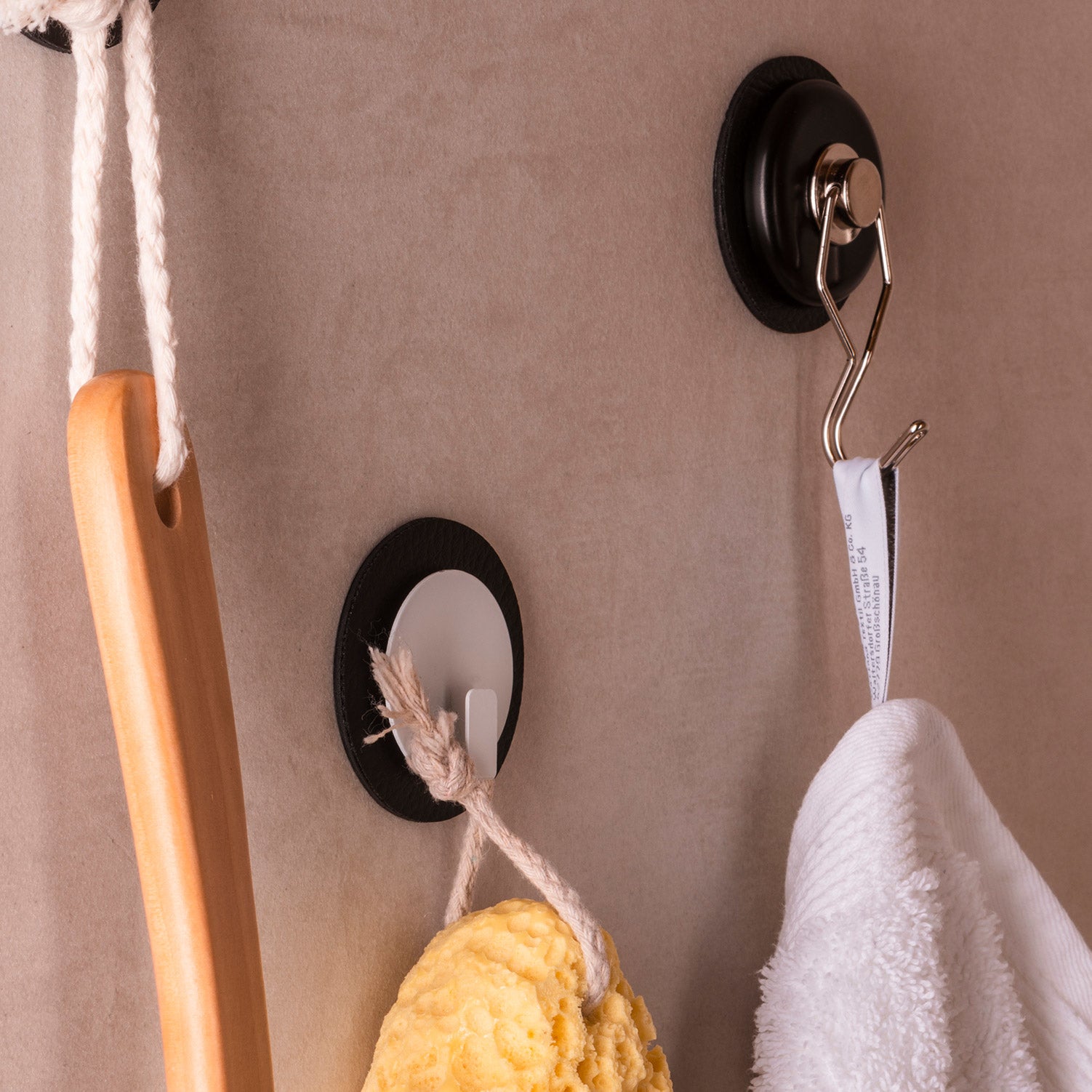 Silwy Clever Haken – Magnet – Weiss – 0,2 kg – Ø 65 × H 15 mm