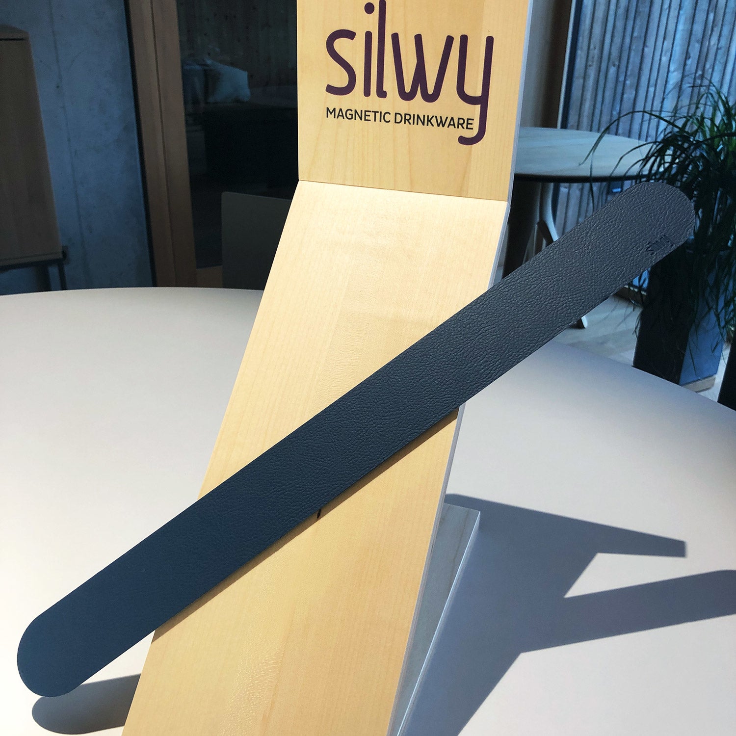 Silwy Magnetleiste – 0,5 m × 50 mm, anthrazit