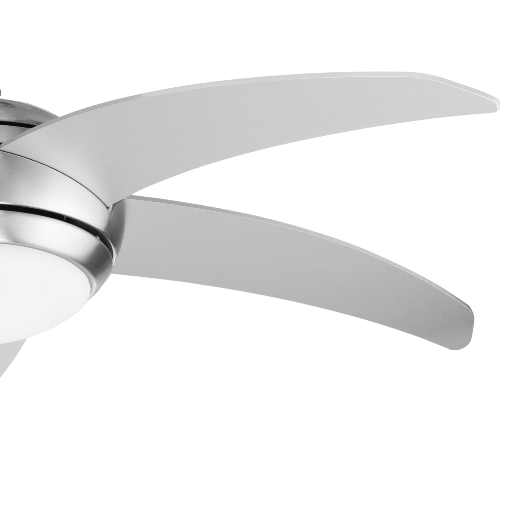Tristar Deckenventilator VE-5815 – 112 cm, 60 W, Metall, Fernbedienung, Silber