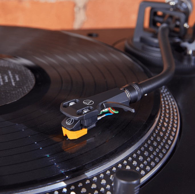 Audio-Technica AT-VM95EN – Stiftkassette, Ausgangsspannung 3,5 mV, Orange
