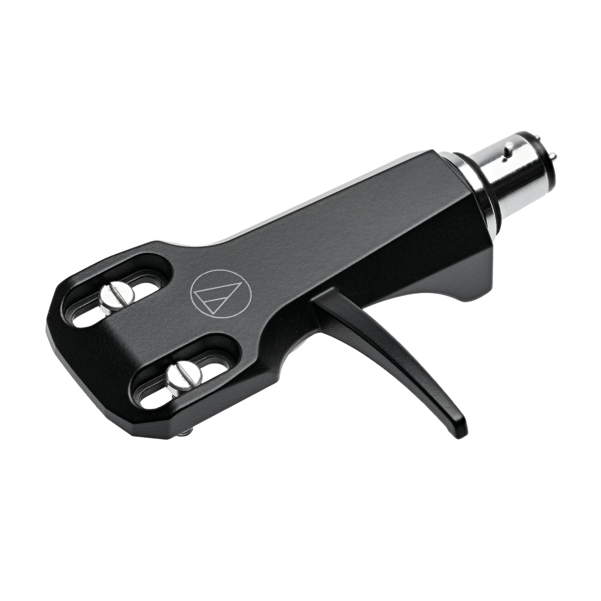 Audio-Technica AT-VM95E/H – Phono-Tonabnehmer (Moving Magnet), 4 mV, inkl. Headshell, Schwarz