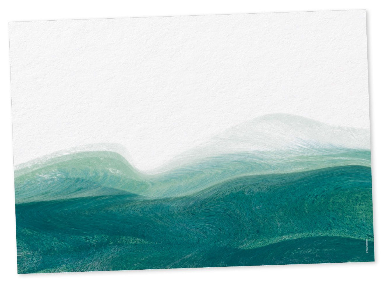 Trendform Tischset – Papier, Motiv Meer, 42 × 29,7 cm