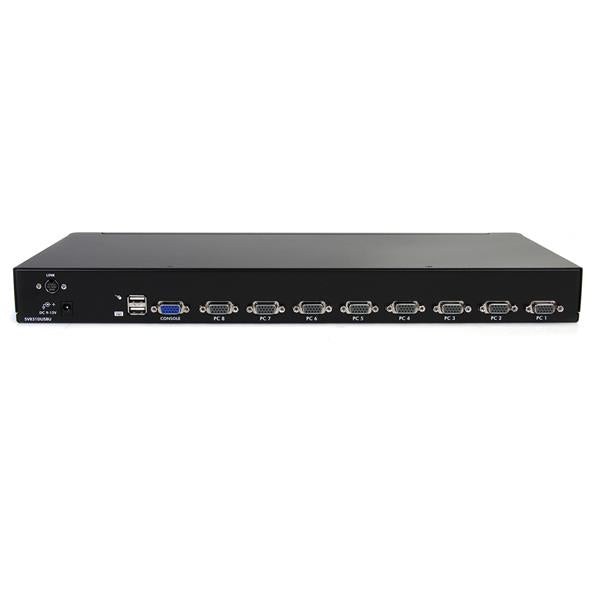 StarTech.com 8-Port VGA KVM-Switch – 1920 × 1440, USB-Hub, Rack 1U