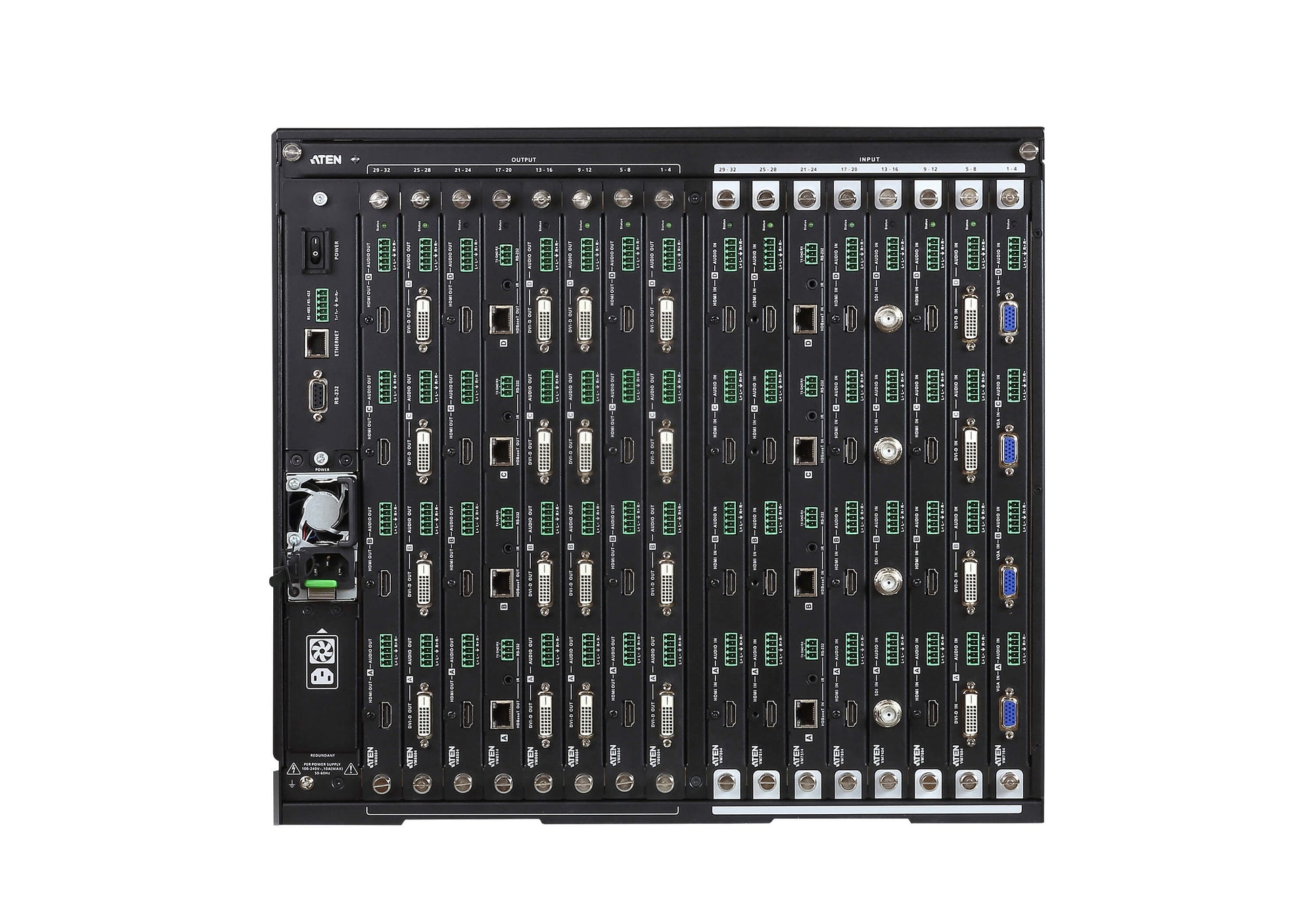 ATEN VM3250 – 32×32 HDMI-Matrix, 4K, RS-232, RS-485/422, Ethernet