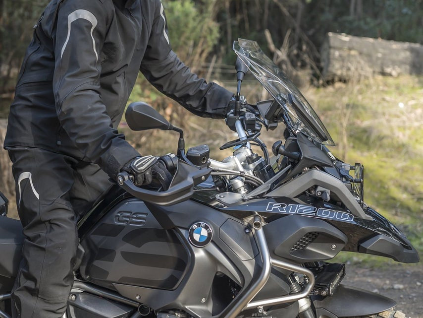 Quad Lock QLM-HBR – Fahrrad-/Motorrad-Halterung – Lenker – für Smartphones (Universal) – Schwarz/Blau