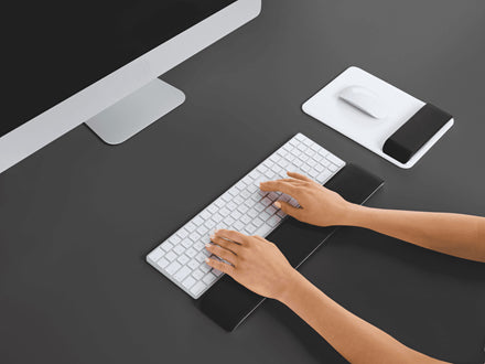 Esselte Tastatur-Handgelenkauflage – Ergo WOW – Schwarz
