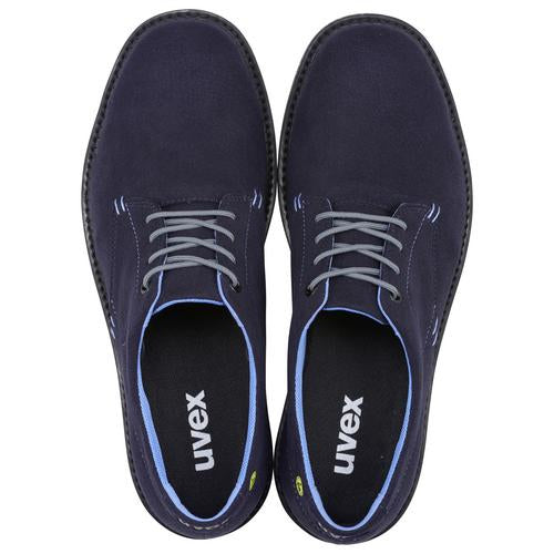 Uvex 1 Business Sicherheits-Halbschuh S3 – blau – Grösse 40, Weite 11