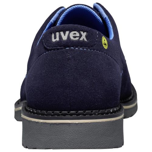 Uvex 1 Business Sicherheits-Halbschuh S3 – blau – Grösse 40, Weite 11