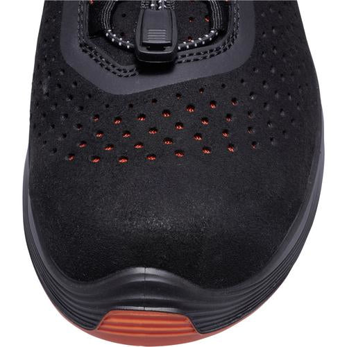 Uvex 1 G2 Sicherheits-Halbschuh S1 SRC – schwarz/orange – Grösse 43, Weite 11