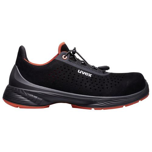 Uvex 1 G2 Sicherheits-Halbschuh S1 SRC – Schwarz/Orange – Grösse 41, Weite 11
