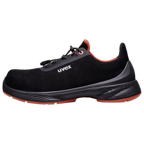Uvex 1 G2 Sicherheits-Halbschuh S2 SRC – schwarz/orange – Grösse 42, Weite 11