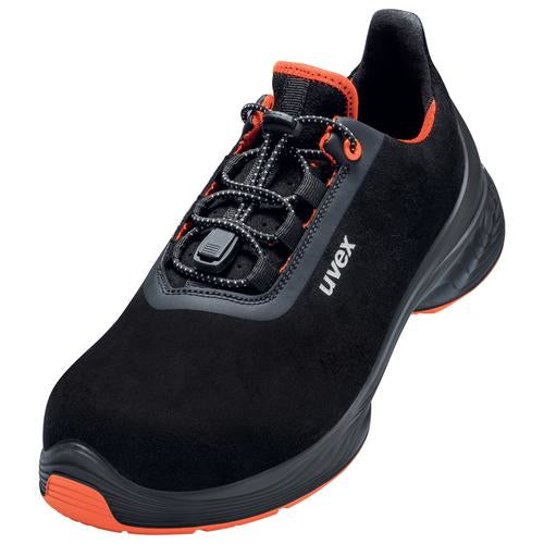Uvex 1 G2 Sicherheits-Halbschuh S2 SRC – schwarz/orange – Grösse 42, Weite 11