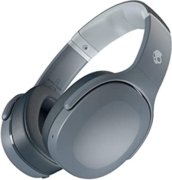 Skullcandy Crusher Evo – Over-Ear Headset – Bluetooth 5.0, Anrufmanagement, USB-PD – Grau – bis 40 h