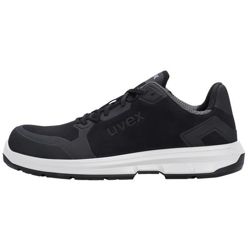 Uvex 1 sport Sicherheits-Halbschuh S3 SRC – schwarz/grau – Grösse 38, Weite 11