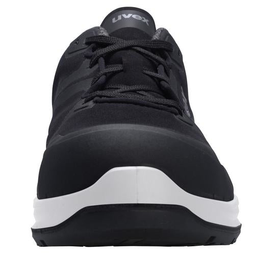 Uvex 1 sport Sicherheits-Halbschuh S3 SRC – schwarz/grau – Grösse 38, Weite 11