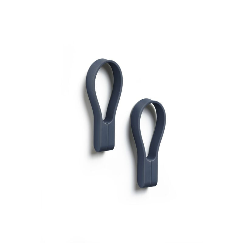 Zone Denmark Handtuchhalter Loop – 1×1,8×9 cm, Silikon, Magnet, Royalblau