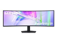 Samsung Curved 49 – Monitor, 49", VA, 120 Hz, 350 cd/m², KVM, USB-C, Curved, VESA 100 × 100, Schwarz