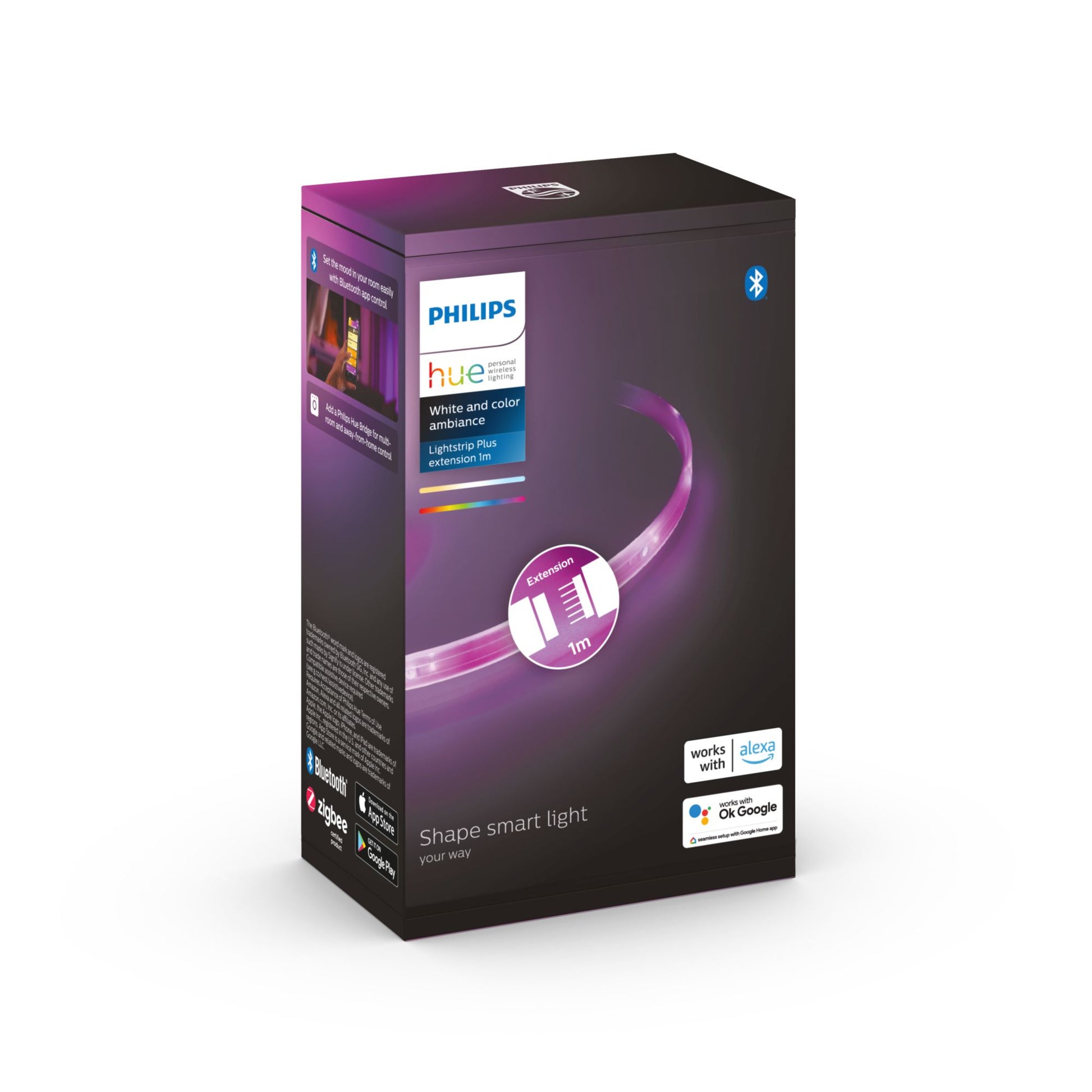 Philips Hue Lightstrips+ Erweiterung – für Bridge, Bluetooth