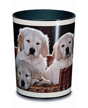 Laufer Papierkorb 26551 – 13 l – Kunststoff, rund – mehrfarbig