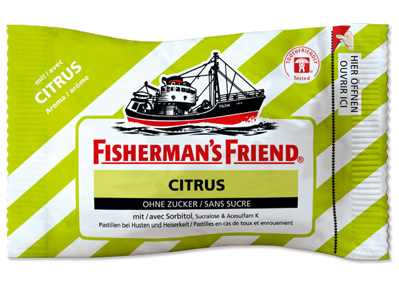 Fisherman-s Friend Lutschbonbons – Zitrus – 25 g