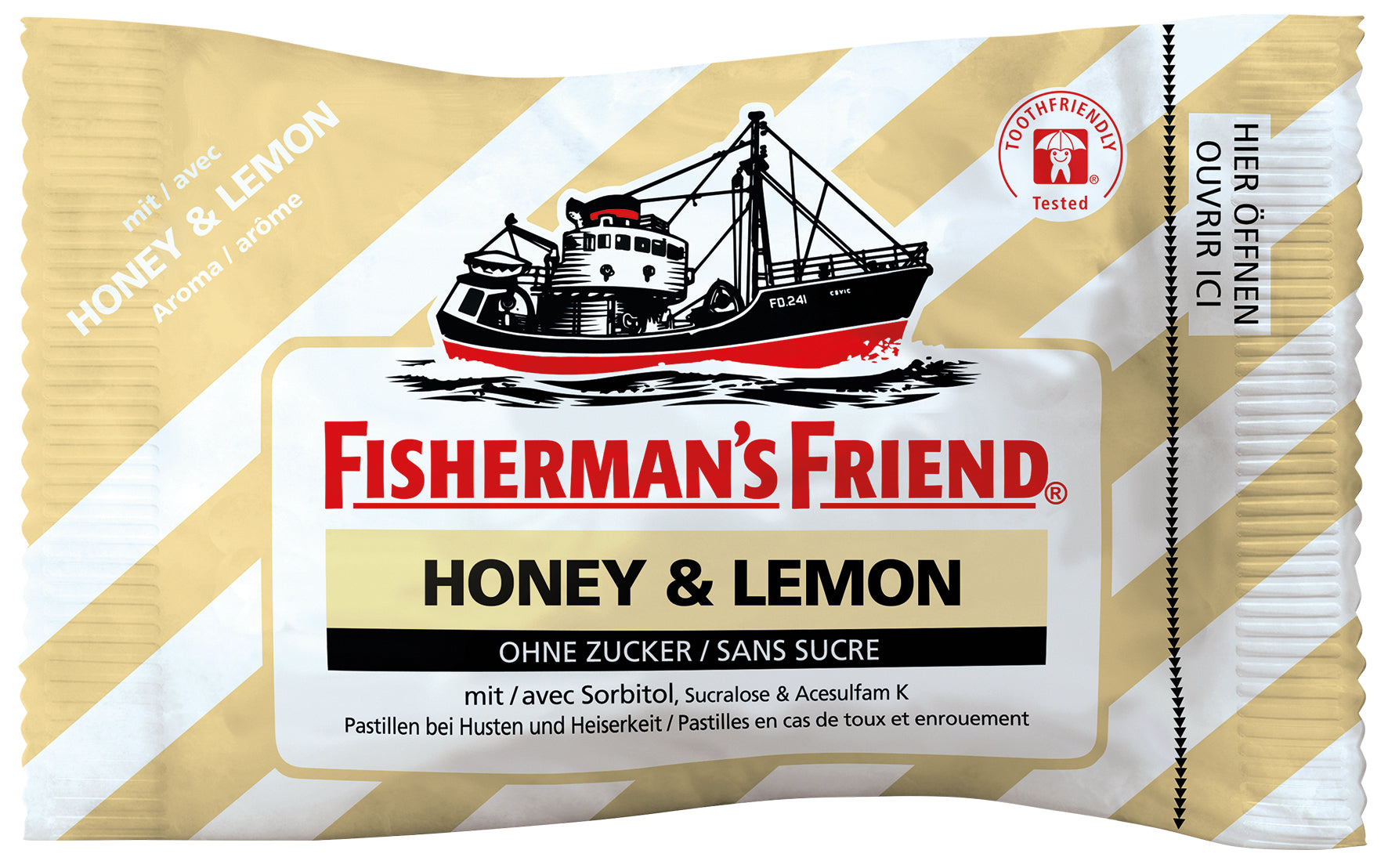Fisherman-s Friend Fisherman's Friend Lutschbonbons – Honig & Zitrone – 24 × 25 g