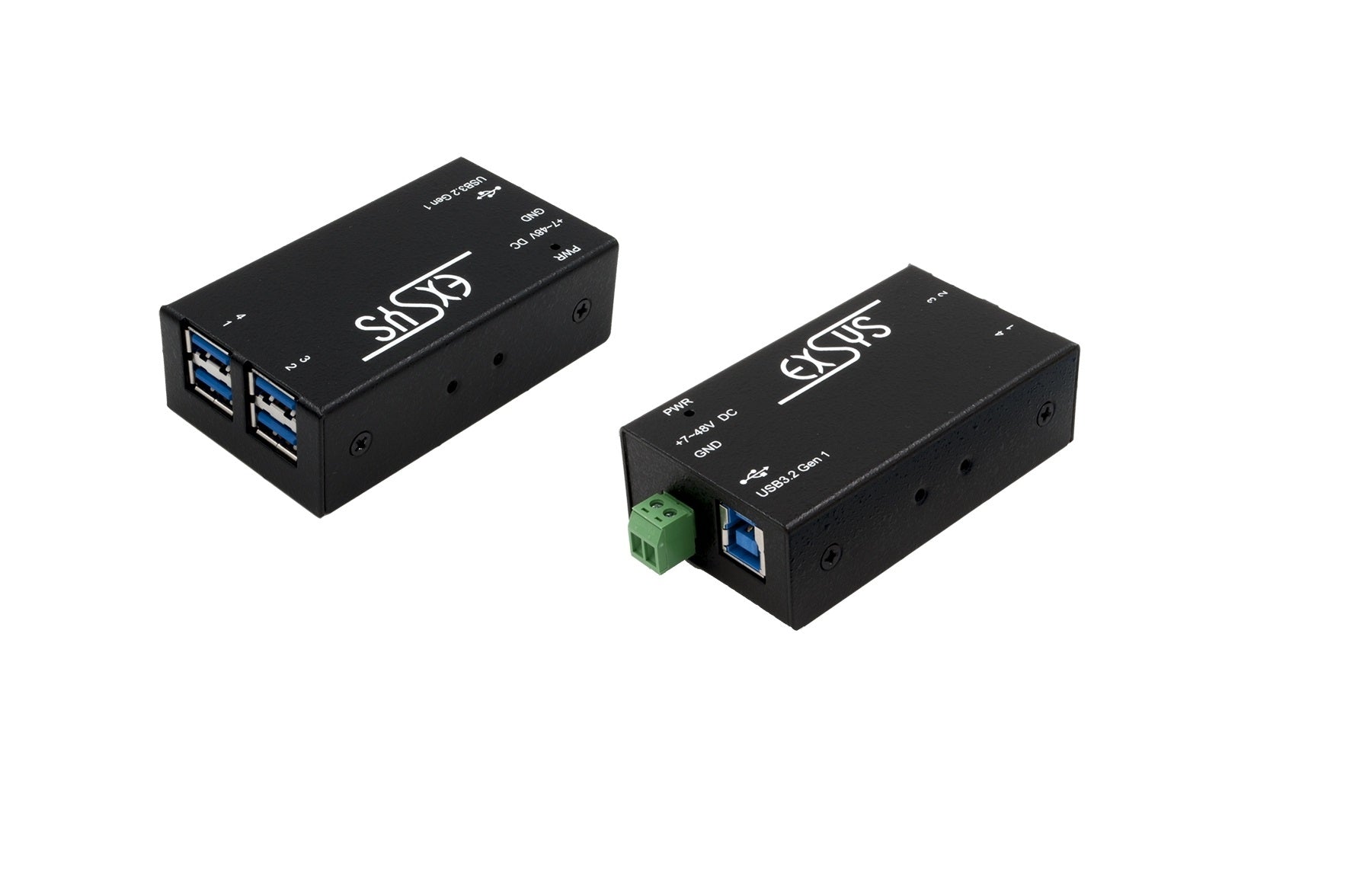 EXSYS EX-1181HMS USB-Hub – USB-B, 4× USB-A